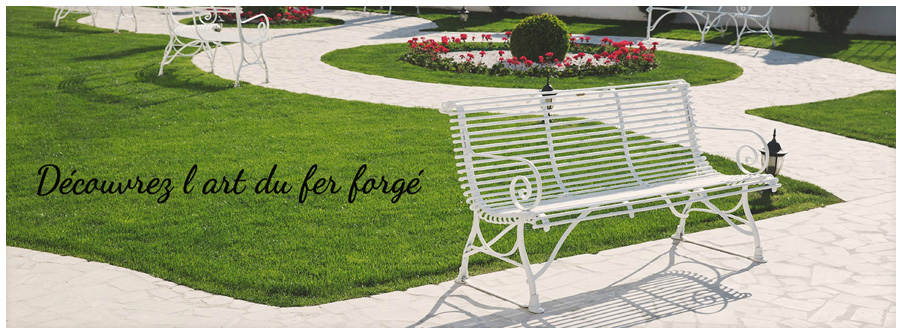 Jardin Furniture - Garden furniture - wrought iron or wood - made ​​by experienced craftsmen.